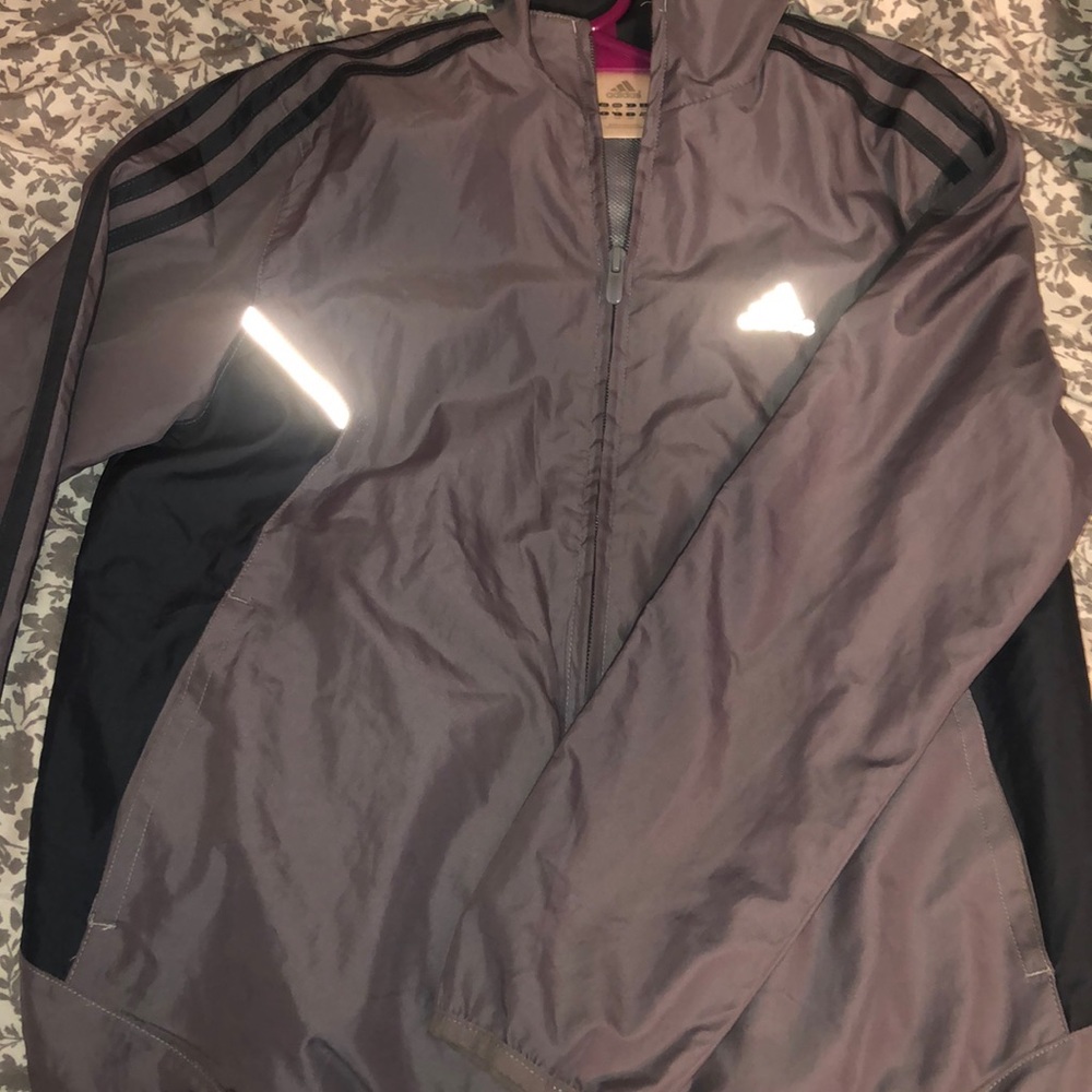 ADIDAS REFLECTIVE WINDBREAKER